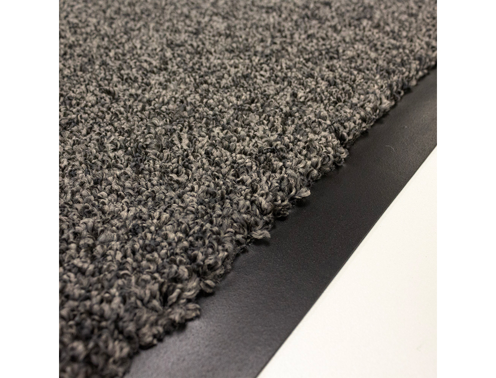 TAPIS PAPERFLOW MULTIFIBRES 90X150CM COLORIS ANTHRACITE