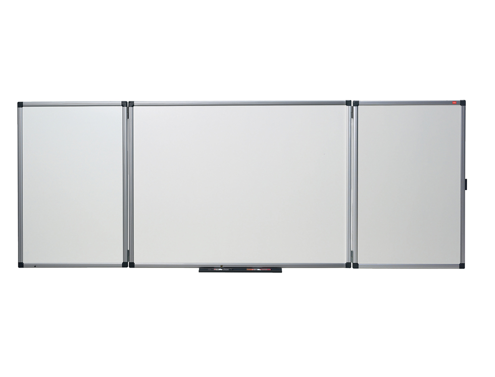 TABLEAU NOBO BLANC TRIPTYQUE SURFACE MAGNETIQUE EMAILLE    2000X1200MM
