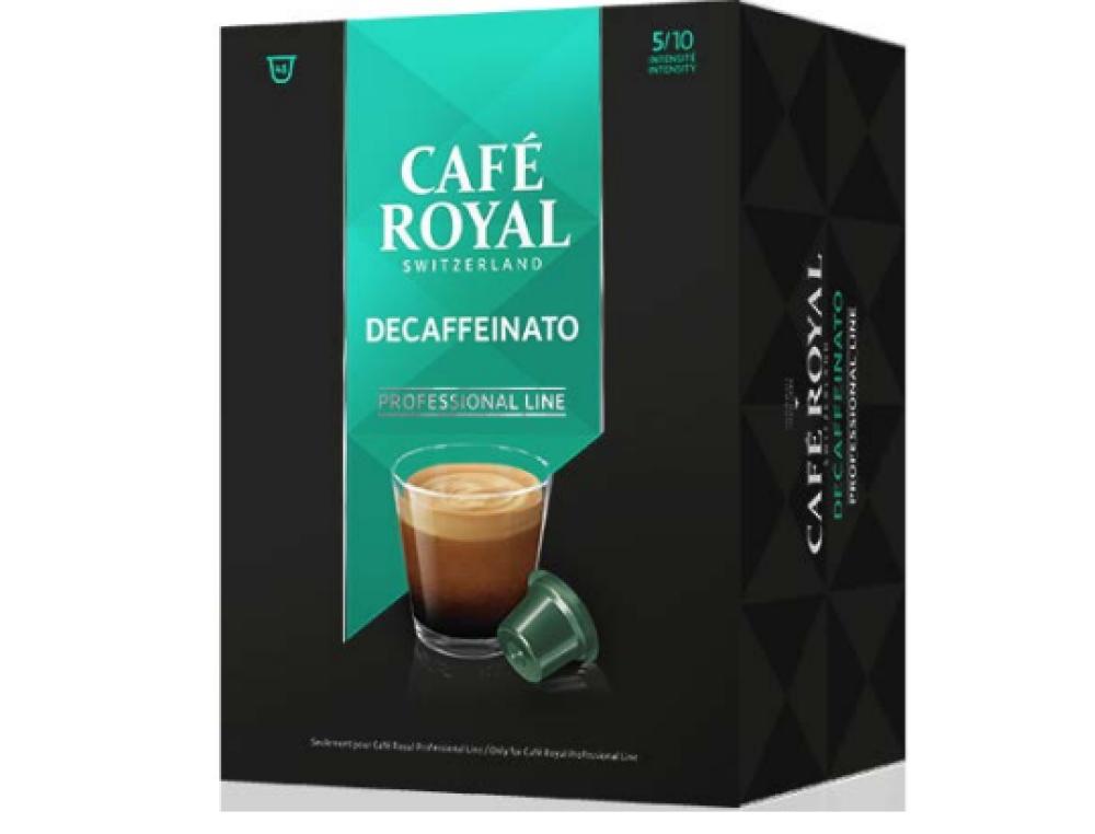 CAPSU.CAFE ROYAL PRO P/48 DECACAPSULE COMPACT PRO - CAFE ROYAL - BOITE DE 48 DECAFFEINATO