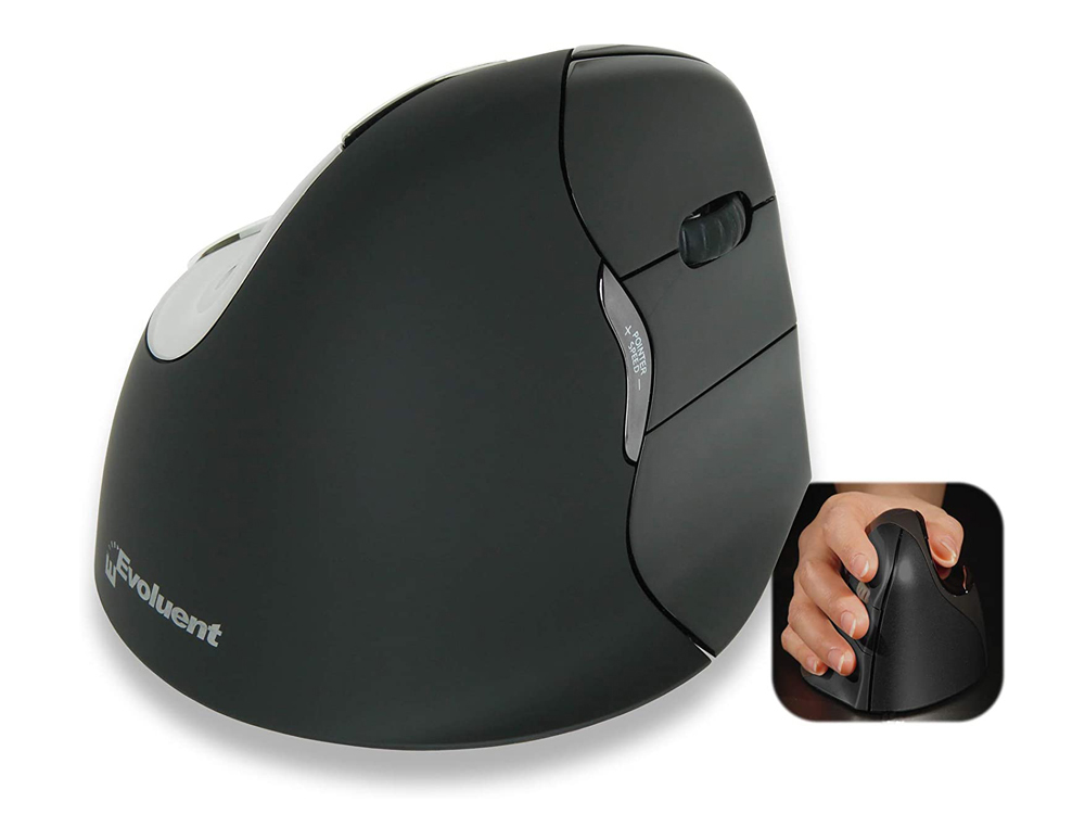 SOURIS BAKKER EVOLUENT 4 DROITIER BLUETOOTH FOR MAC    NOIR