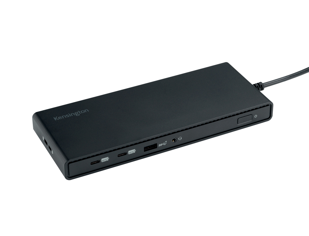 STATION ACCUEIL KENSINGTON SD4842P USB-C SANS PILOTE     10 GBITS/S AVEC TRIPLE SORTIE VIDEO ET PD 100 W COLORIS NOIR