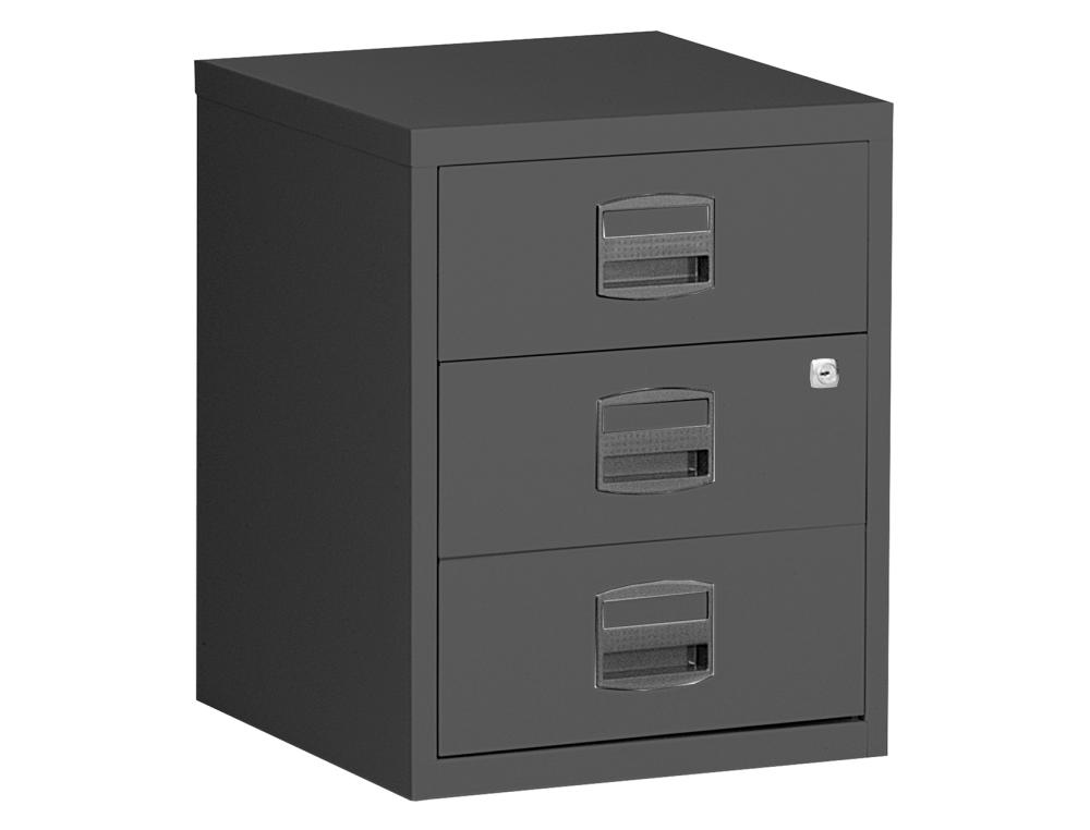 CAISSON MOBILE 3 TIROIRS ANTH.CAISSON MOBILE MT - ANTHRACITE - 3 TIROIRS