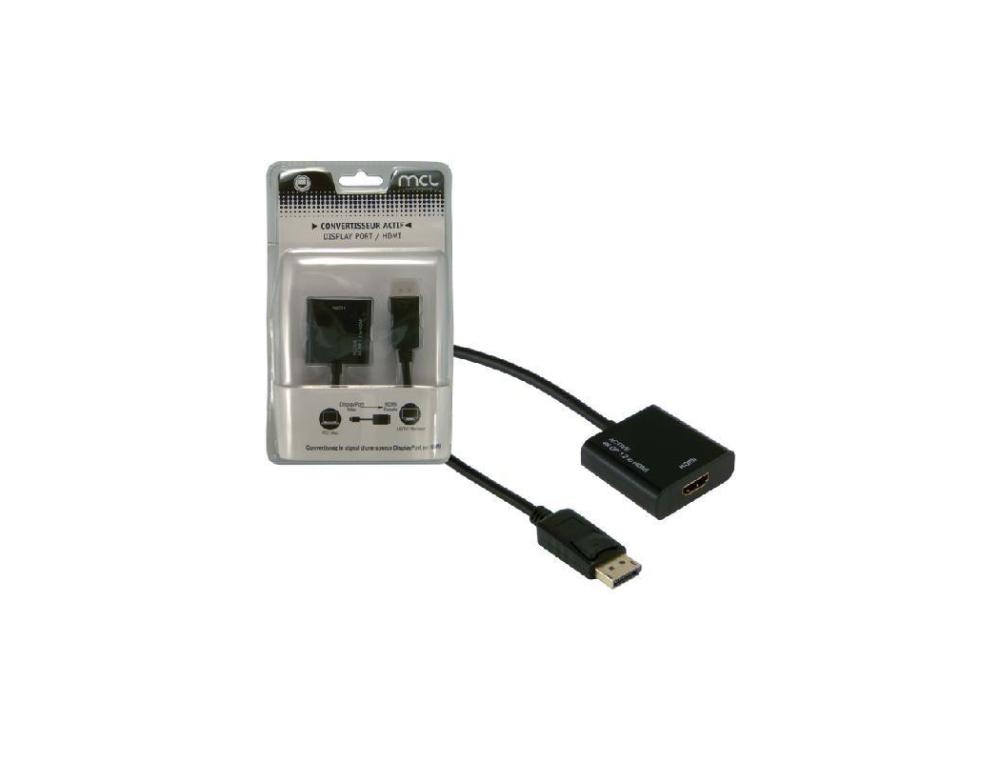 CONVERTISSEUR DISPLAYPORT M/HDCONVERTISSEUR DISPLAYPORT MALE /HDMI FEMELLE